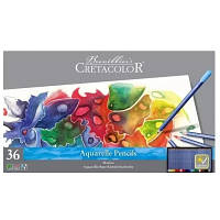 Карандаши цветные Cretacolor Marino акварельні 36 кольорів (9002592240360) - Топ Продаж!