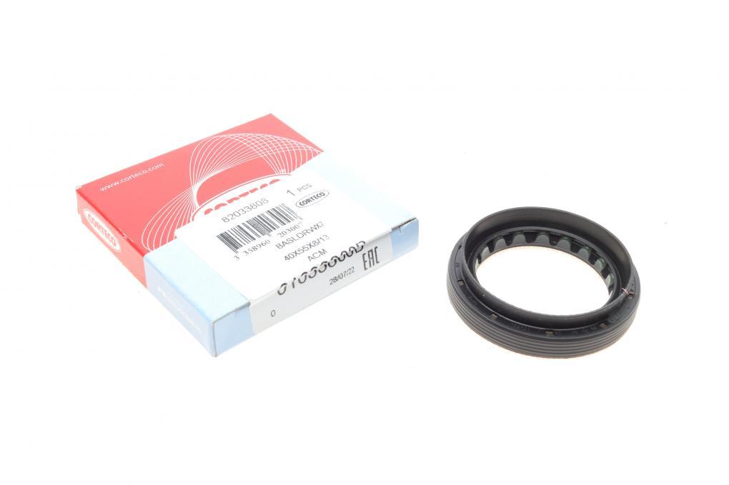 Сальник півосі Dacia/Renault (40x55x8/13) CORTECO 01033808B UA62, фото 1