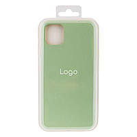 Чехол Silicone Case Full Size (AA) для iPhone 11 Pro Max Цвет 71.Cyprus Green