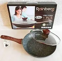 Сковорода Rainberg RB-751 с антипригарным мраморным покрытием 26 см