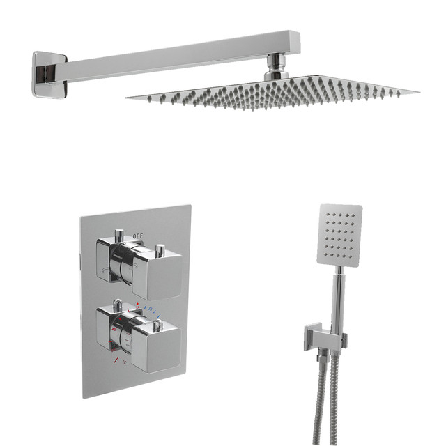 Душова система прихованого монтажу LQST-02 хромована.