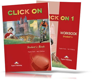 Click On 1, Student's book + Workbook / Навчитель + Зошит (комплект) англійської мови