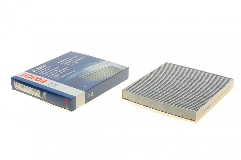 Фільтр салону Skoda Fabia/Roomster/VW Polo 99-10 (вугільний) BOSCH 1 987 432 357 UA62, фото 1