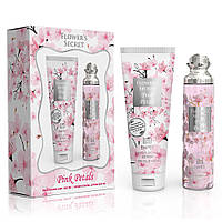 Подарочный набор Flower'S Secret Pink Petals body mist 250 мл + увлажняющий лосьон для тела 250 мл Emper