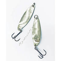 Блесна Acoustic Baits Luga Left 6 гр. 5.5 см. Мельхиор