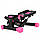 Степер поворотний (міні-степер) SportVida SV-HK0358 Black/Pink, фото 6