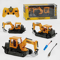 Трактор на радіокеруванні A 8863-73 з підсвіткою і звуком у коробці