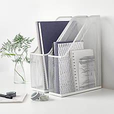 Підставка для папок IKEA DRÖNJÖNS 2 шт білий 104.396.94, фото 3