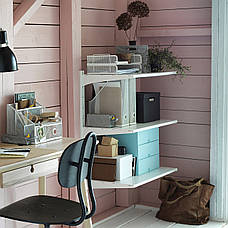 Підставка для папок IKEA DRÖNJÖNS 2 шт білий 104.396.94, фото 6