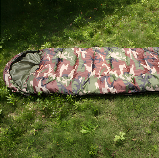 Тактический зимний спальный мешок (спальник) для зсу, Походный легкий спальник флис, Мешок одеяло champion - фото 4 - id-p2052576166