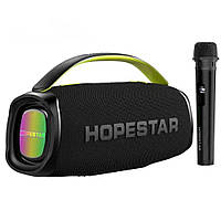 Портативная беспроводная колонка на 70 Вт с микрофоном Hopestar A40 Bluetooth-динамик высокой мощности