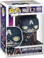 Фигурка Фанко поп марвел зомби Капитан Америка Funko Pop marvel zombie Capitan America 10 см