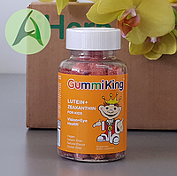 GummiKing, лютеин и зеаксантин для детей, вкус манго, 60 жевательных таблеток