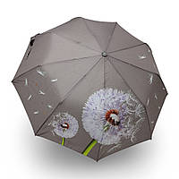 Жіноча парасолька напівавтомат Susino з кульбабою #06451