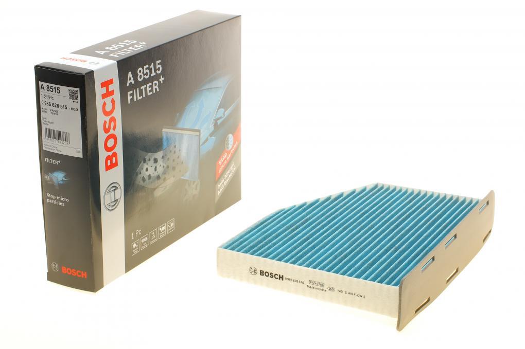 Фільтр салону VW Caddy 1.9TDI 03- (вугільний/антиалергенний) BOSCH 0 986 628 515 UA62, фото 1