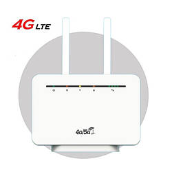 3G/4G модем і Wi-Fi роутер Modem P2000 Plus з 4 LAN портами (Білий)