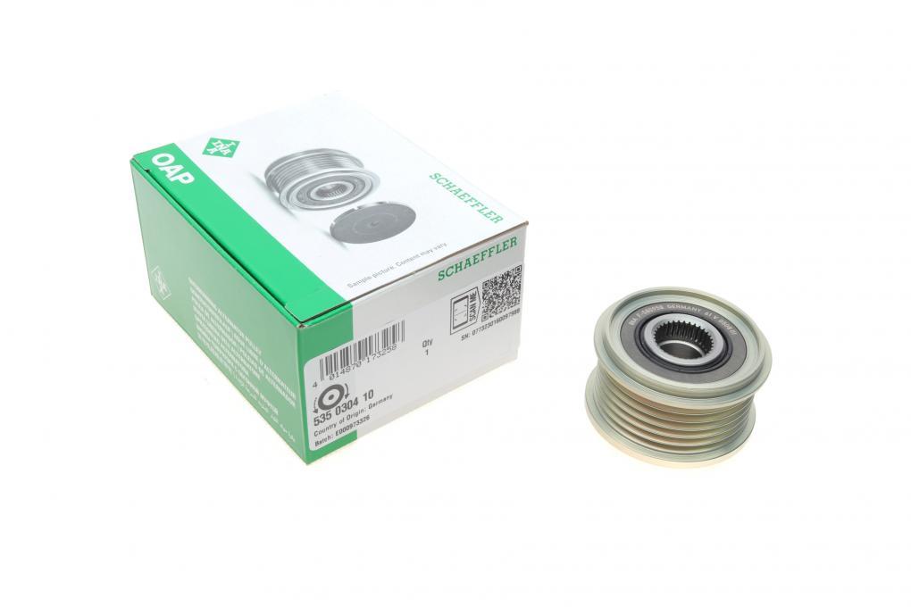 Шків генератора Citroen Berlingo/Jumpy/Peugeot Expert /Partner 1.2 Puretech/1.5 BlueHDi 18- 535 0304 10 UA62