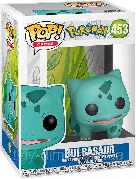 Funko POP Games Pokemon Bulbasaur EMEA 5908305242444