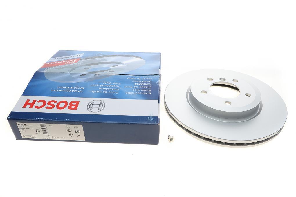 Диск гальмівний (передній) BMW 3 (E46) 99-06 (325x25) (з покриттям) (вент.) BOSCH 0 986 478 012 UA61, фото 1
