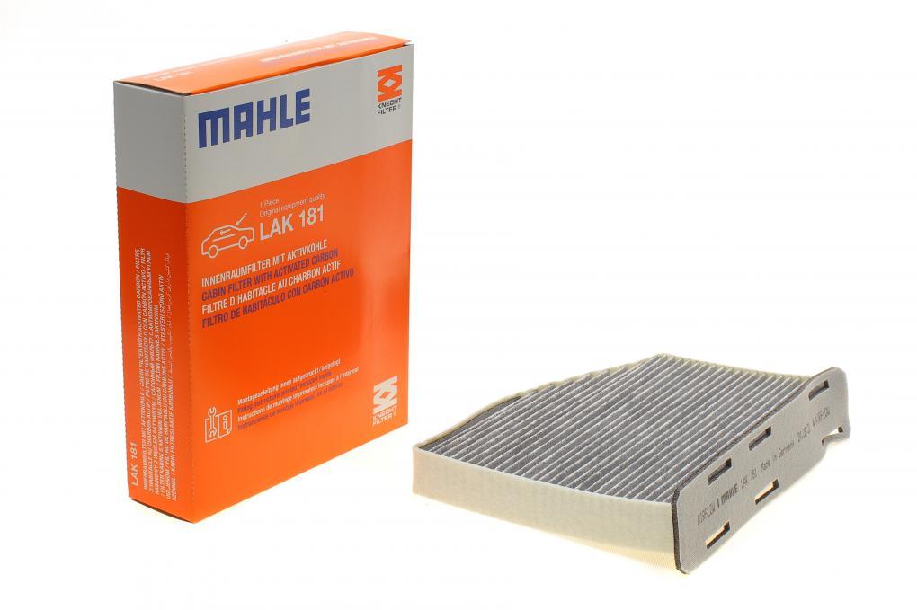 Фільтр салону VW Caddy 1.9TDI 03- (вугільний) KNECHT LAK 181 UA62, фото 1