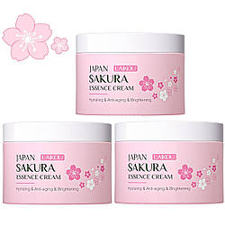 Антивіковий крем для обличчя з екстрактом сакури Laikou Sakura Essence Cream 25g