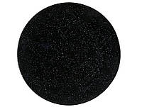 Тарелка обеденная Interos Чорний гранит CLW-15-90294 24 см черная