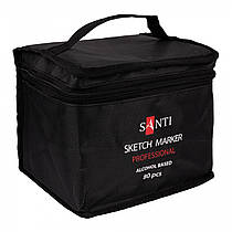 Набір маркерів SANTI спиртові в сумці 80 шт (390780)