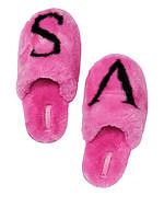 Комнатные тапочки из искусственного меха p.M (37-38) Victoria's Secret Closed Toe Faux Fur Slipper