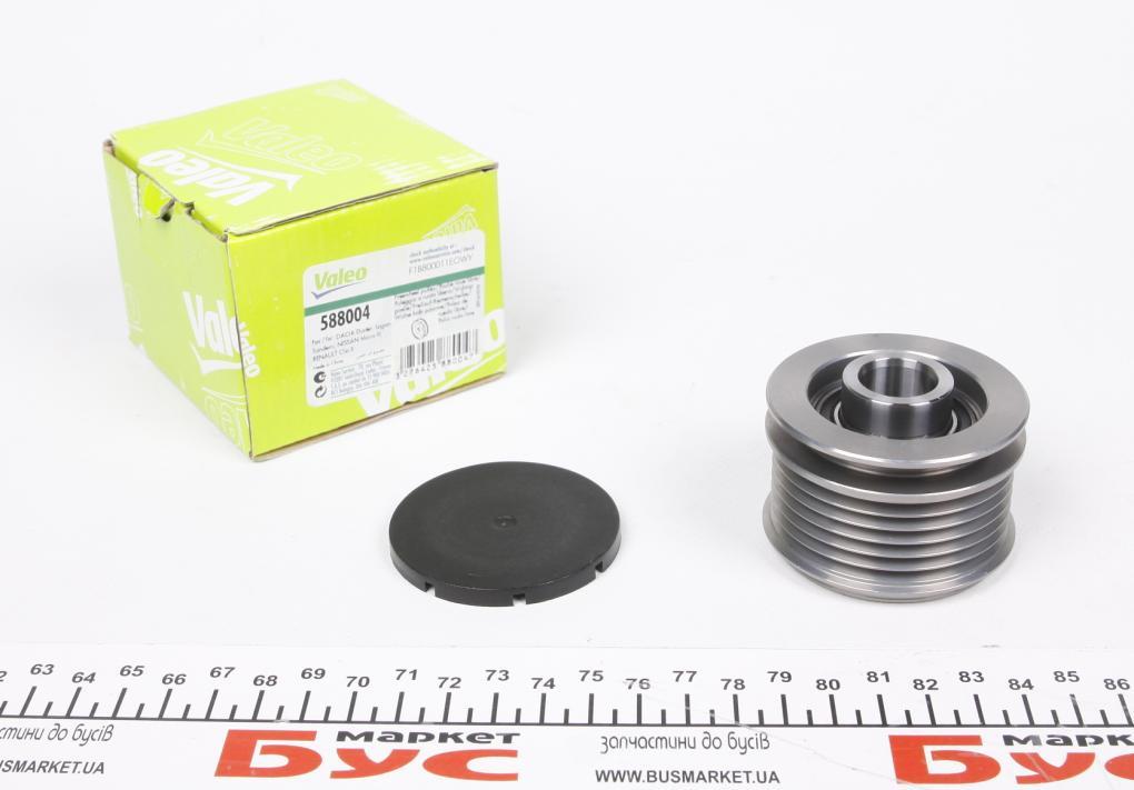 Шків генератора Renault Kangoo 1.5 dCi/1.4/1.6i VALEO 588004 UA62