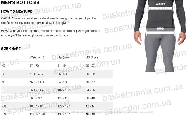 Тайтси компресійні чоловічі Under Armour Men's HeatGear® Leggings