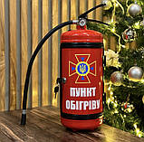 Червоний вогнегасник бар, коли в душі пожежа, подарунок пожежнику, військовому, фото 5