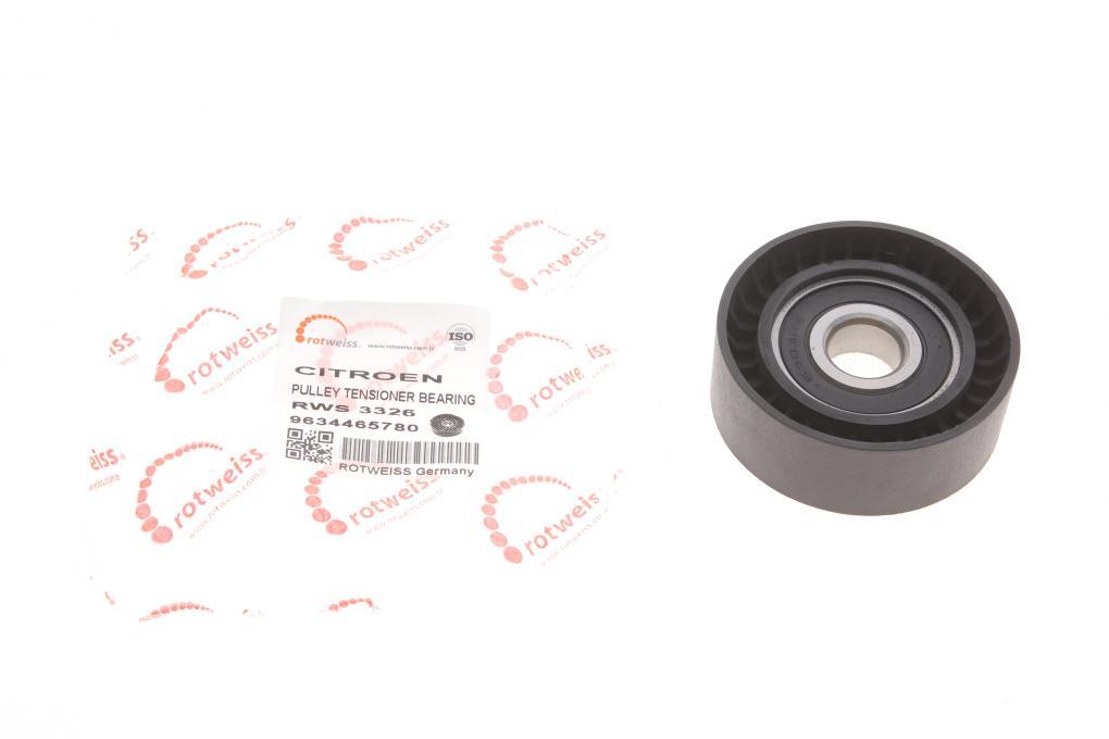 Ролик генератора Fiat Scudo/Peugeot Boxer/Partner 2.0/2.2HDI 99- (натяжний) (70x25x17) ROTWEISS RWS3326 UA62