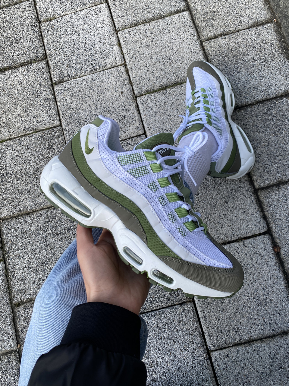 Mens nike air best sale max 95 white