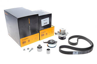 Комплект ГРМ + помпа Audi A3/A4/A5/A6/Q3/VW Caddy/T6 2.0TDI 15-/Golf VII 1.6TDI/2.0TDI 12- (25x CT1168WP9 UA62