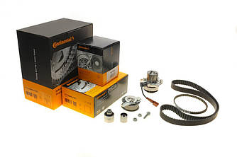 Комплект ГРМ + помпа Audi A3/A4/A5/A6/Q3/VW Caddy/T6 2.0TDI 15-/Golf VII 1.6TDI/2.0TDI 12- ( CT1168WP8PRO UA62