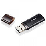 USB флеш накопичувач Apacer 64GB AH25B Black USB 3.1 (AP64GAH25BB-1), фото 2