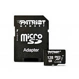 Карта пам'яті Patriot 128GB microSDXC class 10 UHS-I LX (PSF128GMCSDXC10), фото 2