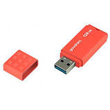 USB флеш накопичувач Goodram 128GB UME3 Orange USB 3.0 (UME3-1280O0R11), фото 3