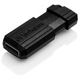 USB флеш накопичувач Verbatim 64GB Store 'n' Go PinStripe Black USB 2.0 (49065), фото 3