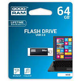 USB флеш накопичувач Goodram 64GB UCU2 Cube Black USB 2.0 (UCU2-0640K0R11), фото 3