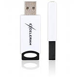 USB флеш накопичувач eXceleram 64GB H2 Series White/Black USB 2.0 (EXU2H2W64), фото 4