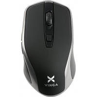 Мишка Vinga MSW-909 Silent black-grey