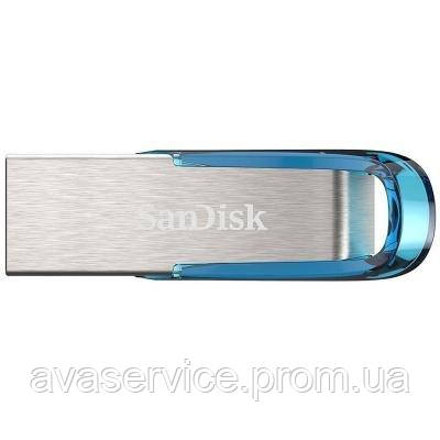 USB флеш накопичувач SanDisk 64GB Ultra Flair Blue USB 3.0 (SDCZ73-064G-G46B)