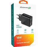 Зарядний пристрій Grand-X Fast Charge 3-в-1 Quick Charge 3.0, FCP, AFC, 18W CH-650 (CH-650), фото 5