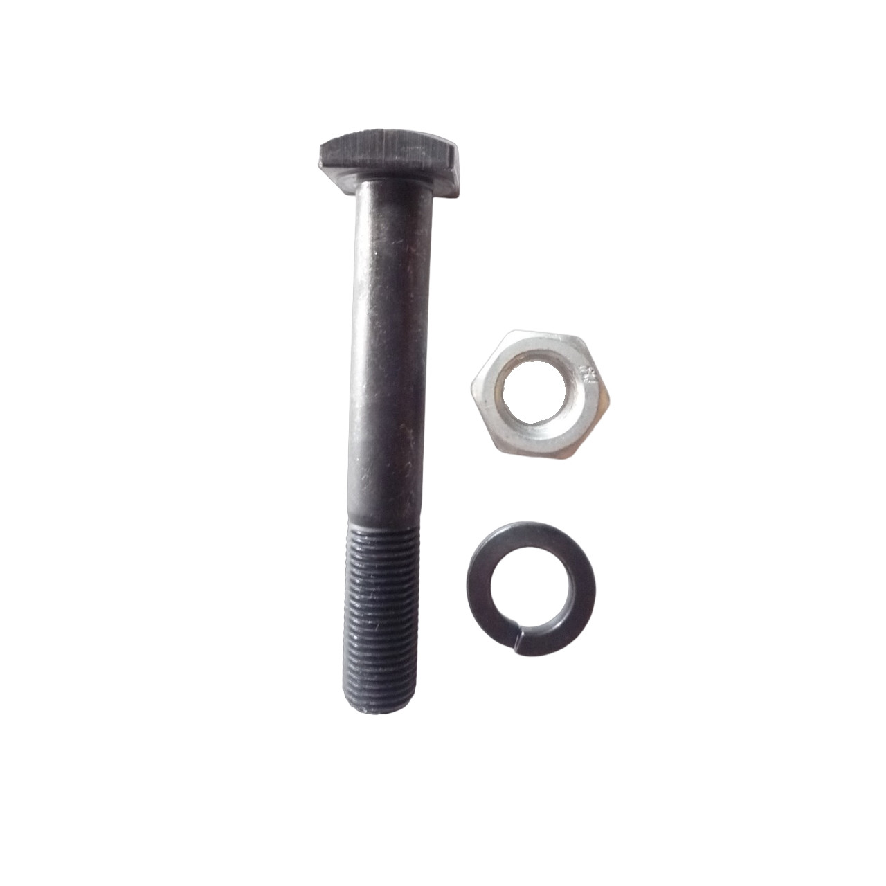 Болт 12х 81 балки ВАЗ 2101-07 квадратний + біла гайка + гровер