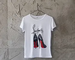 Футболка жіноча Louboutin White