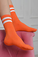 Носки женские высокие оранжевого цвета размер 36-40 170098M