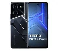 Смартфон TECNO Pova 5 Pro 5G 8/256 ГБ Dark Illusion 120 Гц