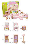 Розвиваючий набір іграшкових меблів (22 предмети) від Obetty, фото 6