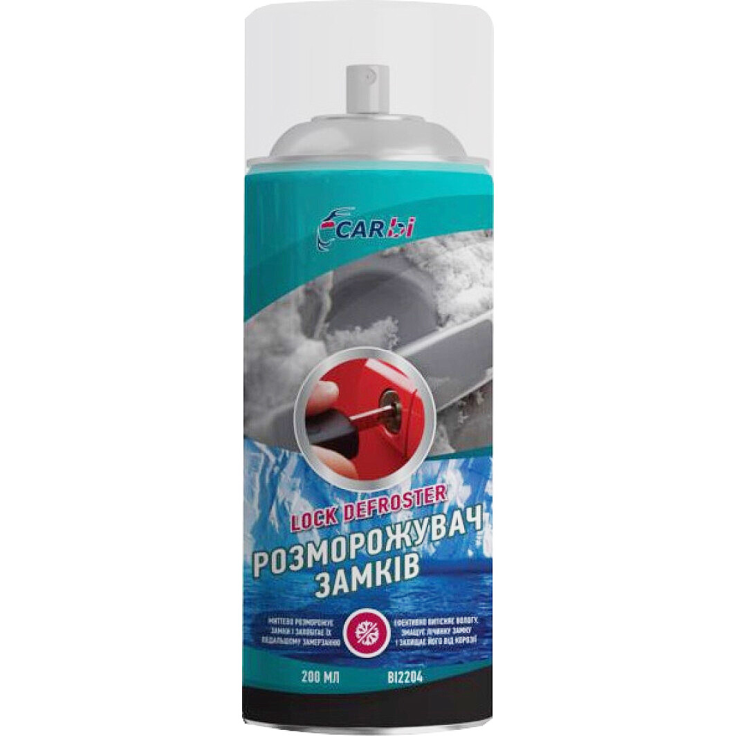 CarBI Lock Defroster, 200 мл (BI2204) розморожувач замків, фото 1
